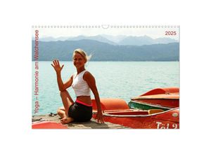 9783435282494 - Yoga - Harmonie am Walchensee (Wandkalender 2025 DIN A3 quer) CALVENDO Monatskalender