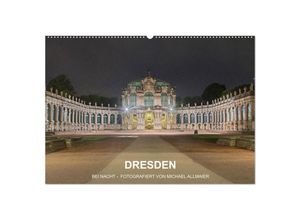 9783435283255 - Dresden - fotografiert von Michael Allmaier (Wandkalender 2025 DIN A2 quer) CALVENDO Monatskalender