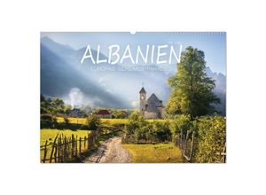 9783435283286 - Albanien - Europas geheimes Paradies (Wandkalender 2025 DIN A2 quer) CALVENDO Monatskalender