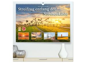 9783435283361 - Streifzug entlang der Nordseeküste (hochwertiger Premium Wandkalender 2025 DIN A2 quer) Kunstdruck in Hochglanz