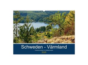 9783435283958 - Schweden - Värmland (Wandkalender 2025 DIN A2 quer) CALVENDO Monatskalender