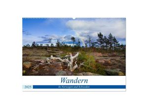 9783435285631 - Wandern - In Norwegen und Schweden (Wandkalender 2025 DIN A2 quer) CALVENDO Monatskalender