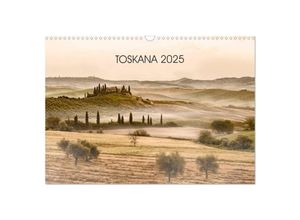 9783435285792 - Toskana 2025 (Wandkalender 2025 DIN A3 quer) CALVENDO Monatskalender