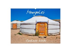 9783435286119 - Mongolei Endlose Weite (Wandkalender 2025 DIN A2 quer) CALVENDO Monatskalender