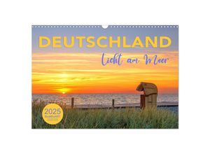 9783435286393 - DEUTSCHLAND - Licht am Meer (Wandkalender 2025 DIN A3 quer) CALVENDO Monatskalender