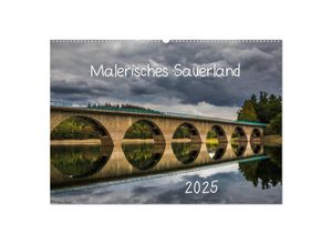 9783435286621 - Malerisches Sauerland (Wandkalender 2025 DIN A2 quer) CALVENDO Monatskalender