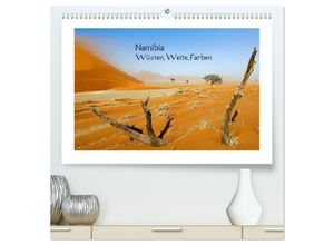 9783435286829 - Namibia - Wüsten Weite Farben (hochwertiger Premium Wandkalender 2025 DIN A2 quer) Kunstdruck in Hochglanz