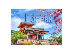 9783435287192 - Exotische Bilderreise durch Japan (Wandkalender 2025 DIN A2 quer) CALVENDO Monatskalender