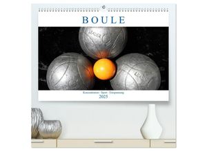 9783435288069 - Boule Konzentration - Sport - Entspannung (hochwertiger Premium Wandkalender 2025 DIN A2 quer) Kunstdruck in Hochglanz