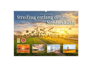 9783435288205 - Streifzug entlang der Nordseeküste (Wandkalender 2025 DIN A2 quer) CALVENDO Monatskalender