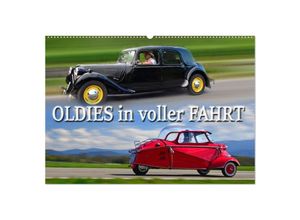 9783435288236 - OLDIES in voller FAHRT (Wandkalender 2025 DIN A2 quer) CALVENDO Monatskalender