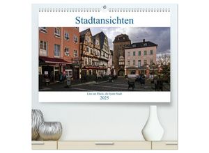 9783435288564 - Stadtansichten Linz am Rhein die bunte Stadt (hochwertiger Premium Wandkalender 2025 DIN A2 quer) Kunstdruck in Hochglanz