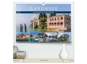 9783435289738 - Gardasee das Paradies im Norden Italiens (hochwertiger Premium Wandkalender 2025 DIN A2 quer) Kunstdruck in Hochglanz