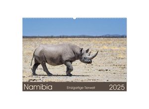 9783435290055 - Namibia - einzigartige Tierwelt (Wandkalender 2025 DIN A2 quer) CALVENDO Monatskalender