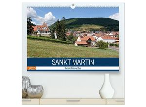 9783435290581 - Sankt Martin - Ansichtssache (hochwertiger Premium Wandkalender 2025 DIN A2 quer) Kunstdruck in Hochglanz