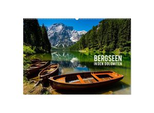 9783435292578 - Bergseen in den Dolomiten (Wandkalender 2025 DIN A2 quer) CALVENDO Monatskalender