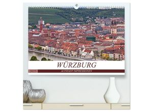 9783435292691 - WÜRZBURG - ALTSTADT IMPRESSIONEN (hochwertiger Premium Wandkalender 2025 DIN A2 quer) Kunstdruck in Hochglanz