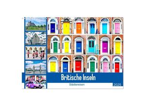 9783435292721 - Britische Inseln - Städtereisen (Wandkalender 2025 DIN A3 quer) CALVENDO Monatskalender