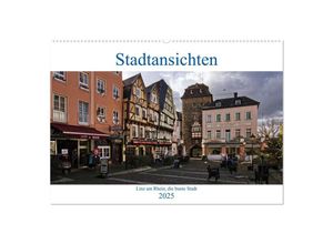 9783435292790 - Stadtansichten Linz am Rhein die bunte Stadt (Wandkalender 2025 DIN A2 quer) CALVENDO Monatskalender