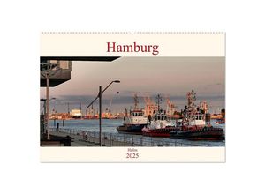 9783435293148 - Hamburg Hafen (Wandkalender 2025 DIN A2 quer) CALVENDO Monatskalender