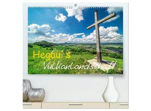 9783435294640 - Hegau´s Vulkanlandschaft (hochwertiger Premium Wandkalender 2025 DIN A2 quer) Kunstdruck in Hochglanz