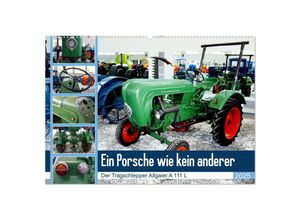 9783435295470 - Ein Porsche wie kein anderer - Der Tragschlepper Allgaier A 111 L (Wandkalender 2025 DIN A2 quer) CALVENDO Monatskalender