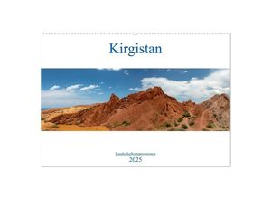 9783435296002 - Kirgistan - Landschaftsimpressionen (Wandkalender 2025 DIN A2 quer) CALVENDO Monatskalender