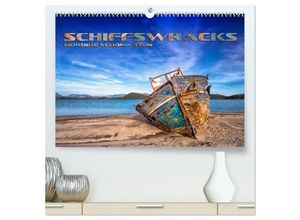 9783435296637 - Schiffswracks - morbide Schönheiten (hochwertiger Premium Wandkalender 2025 DIN A2 quer) Kunstdruck in Hochglanz