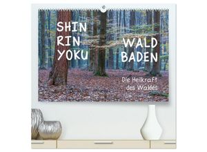 9783435297689 - Shinrin yoku - Waldbaden 2025 (hochwertiger Premium Wandkalender 2025 DIN A2 quer) Kunstdruck in Hochglanz