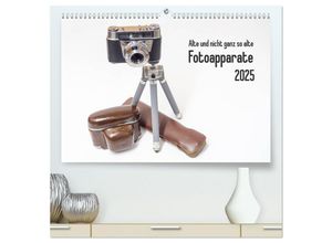 9783435297894 - Alte und nicht ganz so alte Fotoapparate (hochwertiger Premium Wandkalender 2025 DIN A2 quer) Kunstdruck in Hochglanz