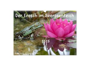 9783435298112 - Der Frosch im Seerosenteich (Wandkalender 2025 DIN A3 quer) CALVENDO Monatskalender