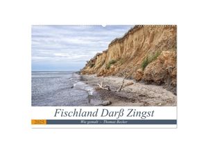 9783435298129 - Fischland Darß Zingst - wie gemalt (Wandkalender 2025 DIN A2 quer) CALVENDO Monatskalender