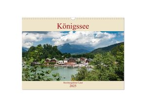 9783435300396 - Königssee - Berchtesgadener Land (Wandkalender 2025 DIN A3 quer) CALVENDO Monatskalender