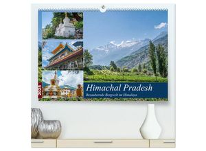 9783435300853 - Himachal Pradesh - Bezaubernde Bergwelt im Himalaya (hochwertiger Premium Wandkalender 2025 DIN A2 quer) Kunstdruck in Hochglanz