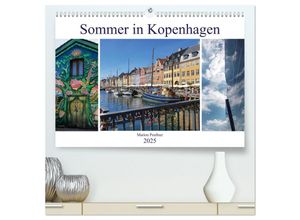 9783435302741 - Sommer in Kopenhagen (hochwertiger Premium Wandkalender 2025 DIN A2 quer) Kunstdruck in Hochglanz