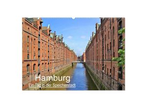 9783435303236 - Hamburg - Ein Tag in der Speicherstadt (Wandkalender 2025 DIN A2 quer) CALVENDO Monatskalender