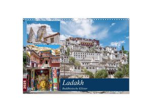 9783435303540 - Ladakh - Buddhistische Klöster (Wandkalender 2025 DIN A3 quer) CALVENDO Monatskalender