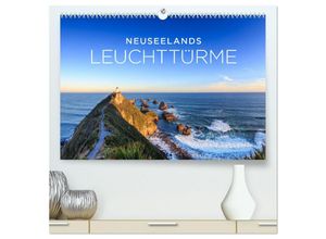 9783435305681 - Neuseelands Leuchttürme (hochwertiger Premium Wandkalender 2025 DIN A2 quer) Kunstdruck in Hochglanz