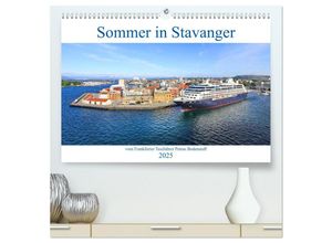 9783435305698 - Sommer in Stavanger vom Frankfurter Taxifahrer Petrus Bodenstaff (hochwertiger Premium Wandkalender 2025 DIN A2 quer) Kunstdruck in Hochglanz