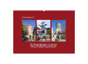 9783435305711 - Unterwegs im Schwaben-Land (Wandkalender 2025 DIN A2 quer) CALVENDO Monatskalender