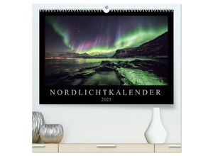 9783435305919 - Nordlichtkalender (hochwertiger Premium Wandkalender 2025 DIN A2 quer) Kunstdruck in Hochglanz