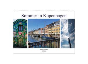 9783435305995 - Sommer in Kopenhagen (Wandkalender 2025 DIN A2 quer) CALVENDO Monatskalender