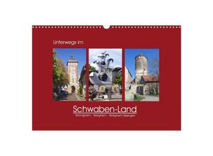 9783435306213 - Unterwegs im Schwaben-Land (Wandkalender 2025 DIN A3 quer) CALVENDO Monatskalender