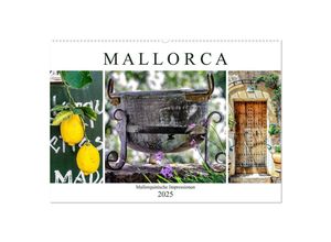 9783435308132 - Mallorca - Mallorquinische Impressionen (Wandkalender 2025 DIN A2 quer) CALVENDO Monatskalender