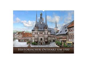 9783435308217 - Historischer Ostharz um 1900 (Wandkalender 2025 DIN A2 quer) CALVENDO Monatskalender