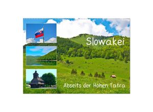 9783435310517 - Slowakei - Abseits der Hohen Tatra (Wandkalender 2025 DIN A2 quer) CALVENDO Monatskalender