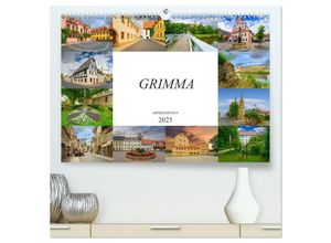 9783435310739 - Grimma Impressionen (hochwertiger Premium Wandkalender 2025 DIN A2 quer) Kunstdruck in Hochglanz