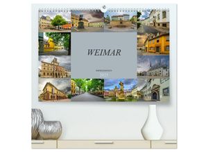 9783435311729 - Weimar Impressionen (hochwertiger Premium Wandkalender 2025 DIN A2 quer) Kunstdruck in Hochglanz