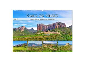 9783435313167 - Sierra de Guara - Ausflug in die spanischen Pyrenäen (Wandkalender 2025 DIN A2 quer) CALVENDO Monatskalender