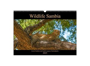 9783435313198 - Wildlife Sambia (Wandkalender 2025 DIN A3 quer) CALVENDO Monatskalender